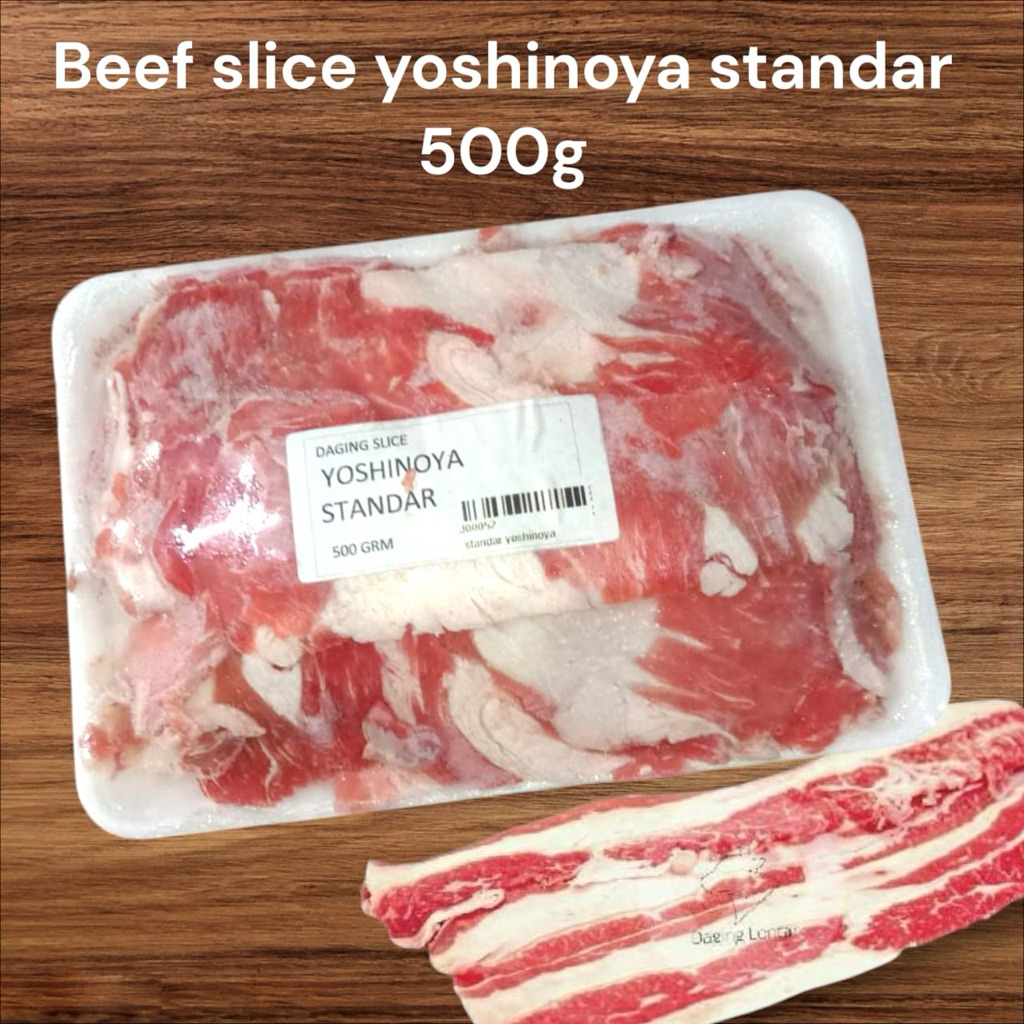 

Beef slice yoshinoya standar 500gr