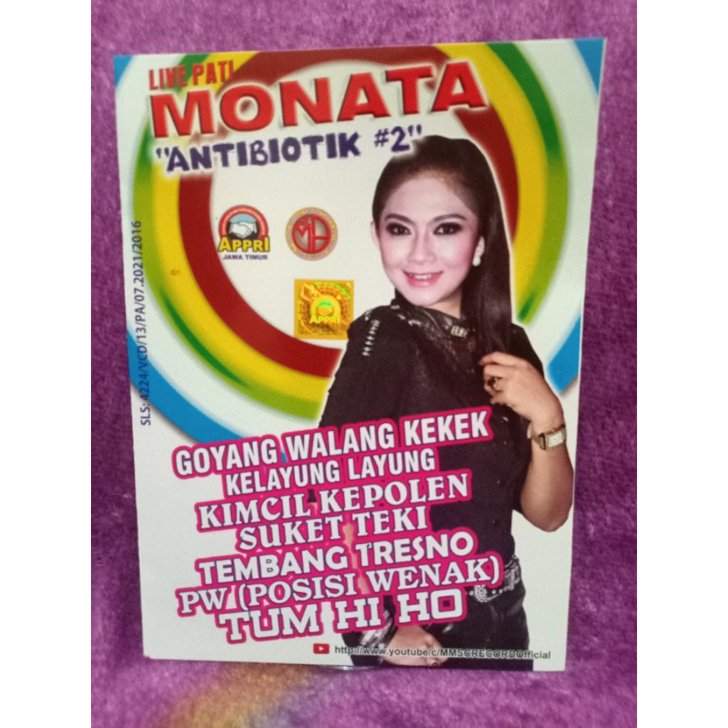 VCD MONATA LIVE PATI
