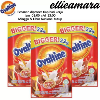 

OVALTINE CHOCOLATE MALT BIGGER BUBUK 6 SACHET x 22g