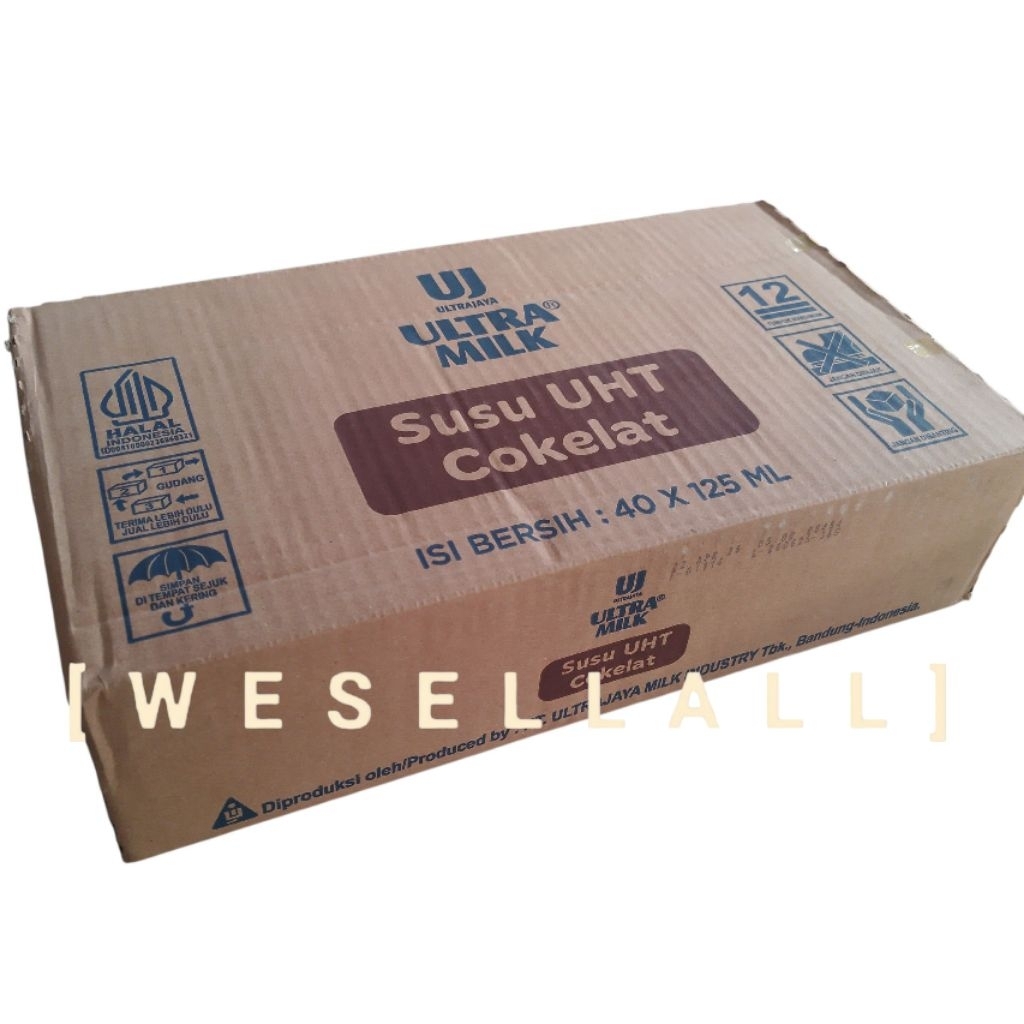 

Ultra Milk Susu UHT PER KARTON Isi 40 pcs @ 125 ml | 0032SPC