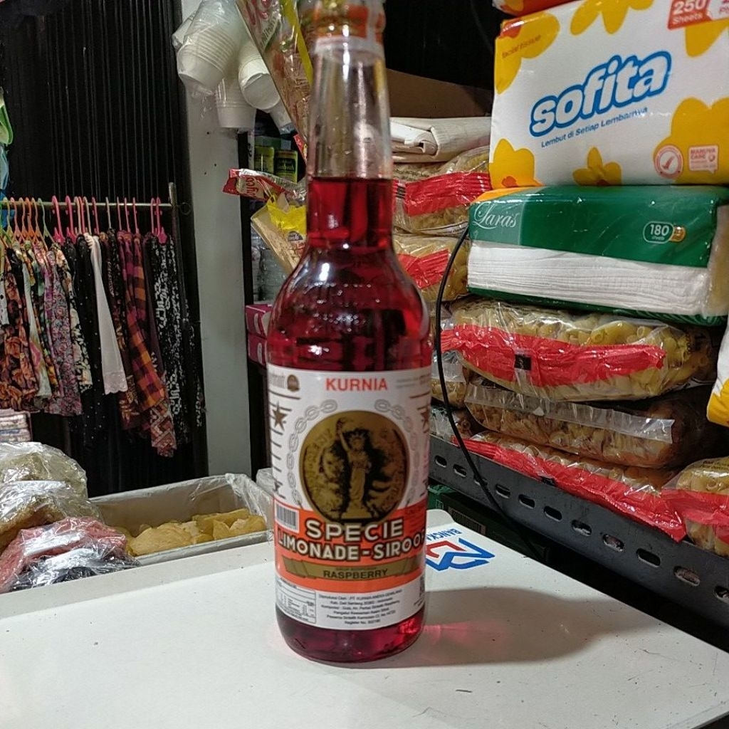 

sirup Kurnia specie limonade-siroop 1 botol/ raspberry