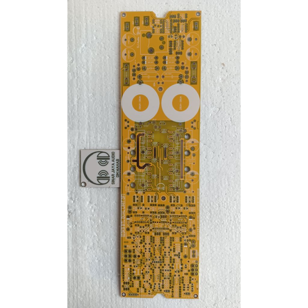 PCB Driver class D D3K9 BTL dual limiter dual feedback