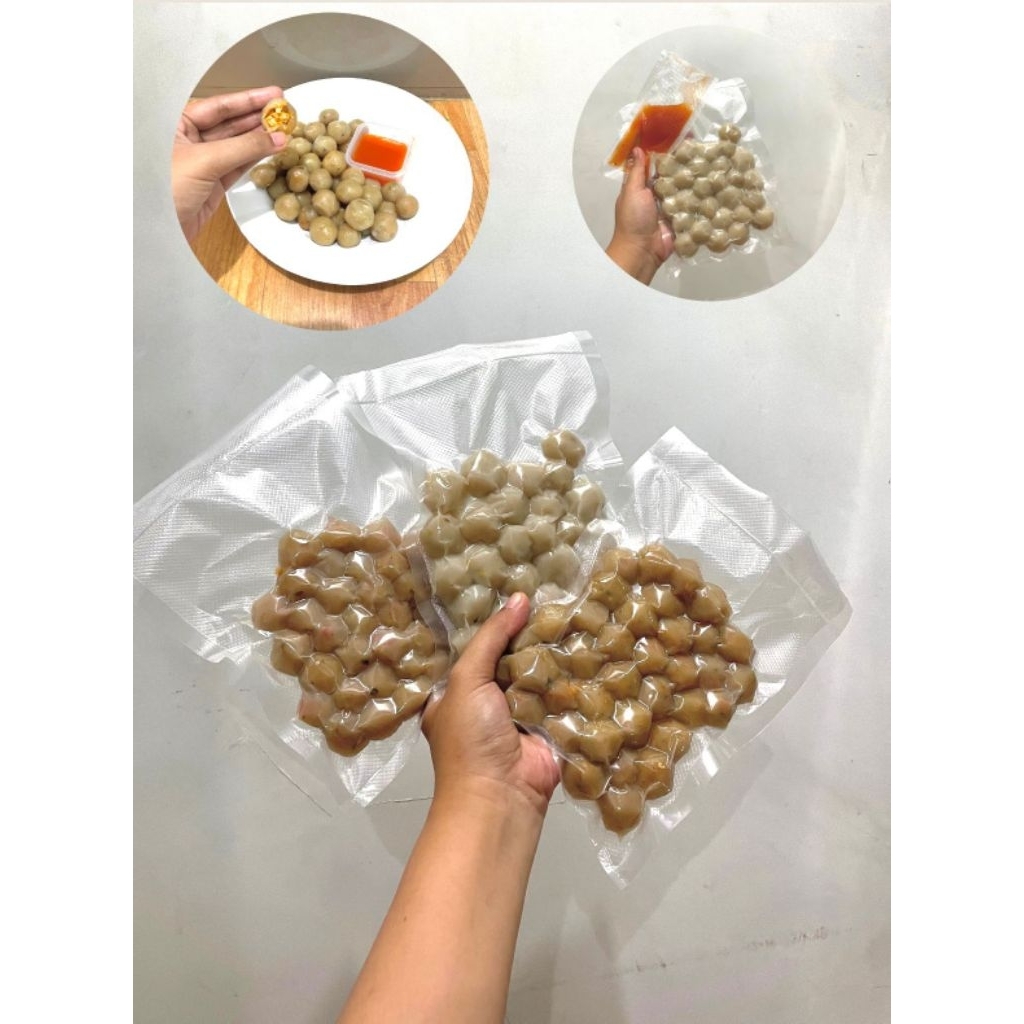 

Cilok Aci Isi Ayam suwir, cilok isi 50 biji