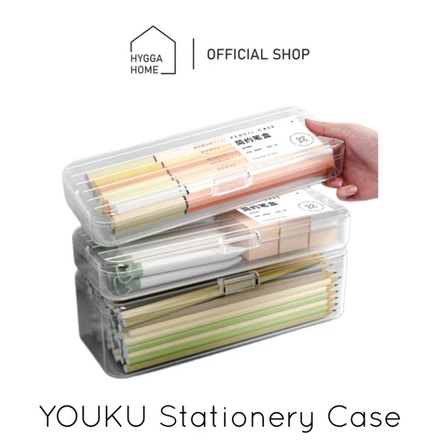 

Kotak Pensil Alat Tulis Minimalis Serbaguna Kotak Nail Art Stationery Case