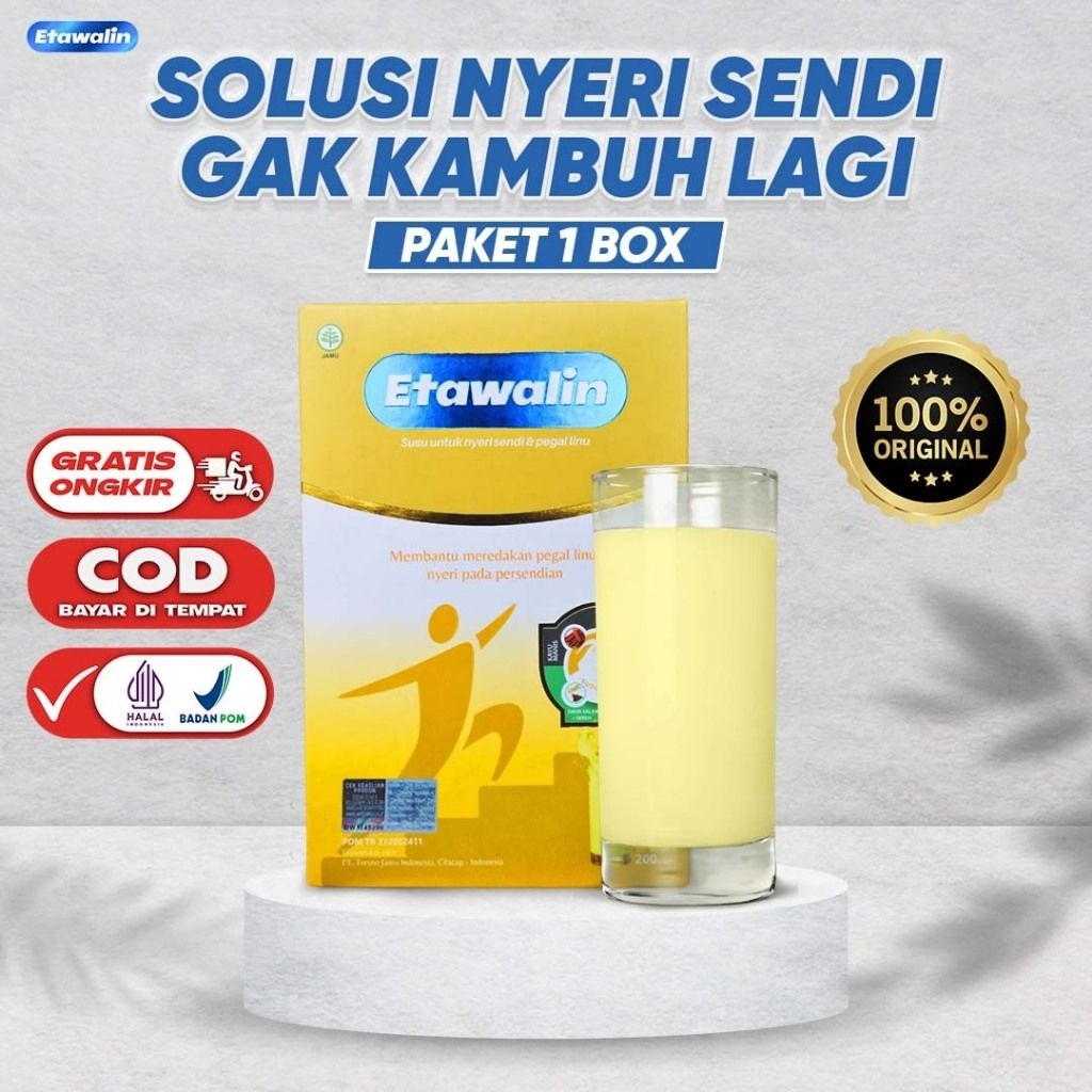 

- Susu Herbal Atasi Nyeri Sendi Asam Urat Aman Alami