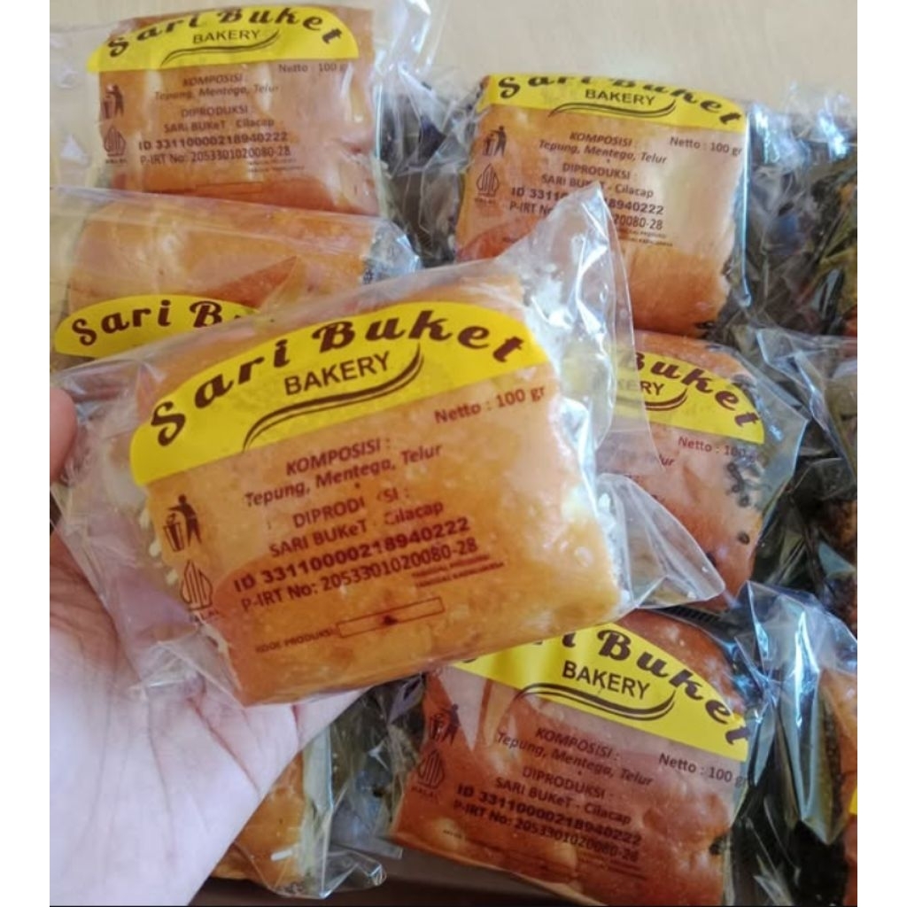 

ROTI gulung sari buket varian rasa