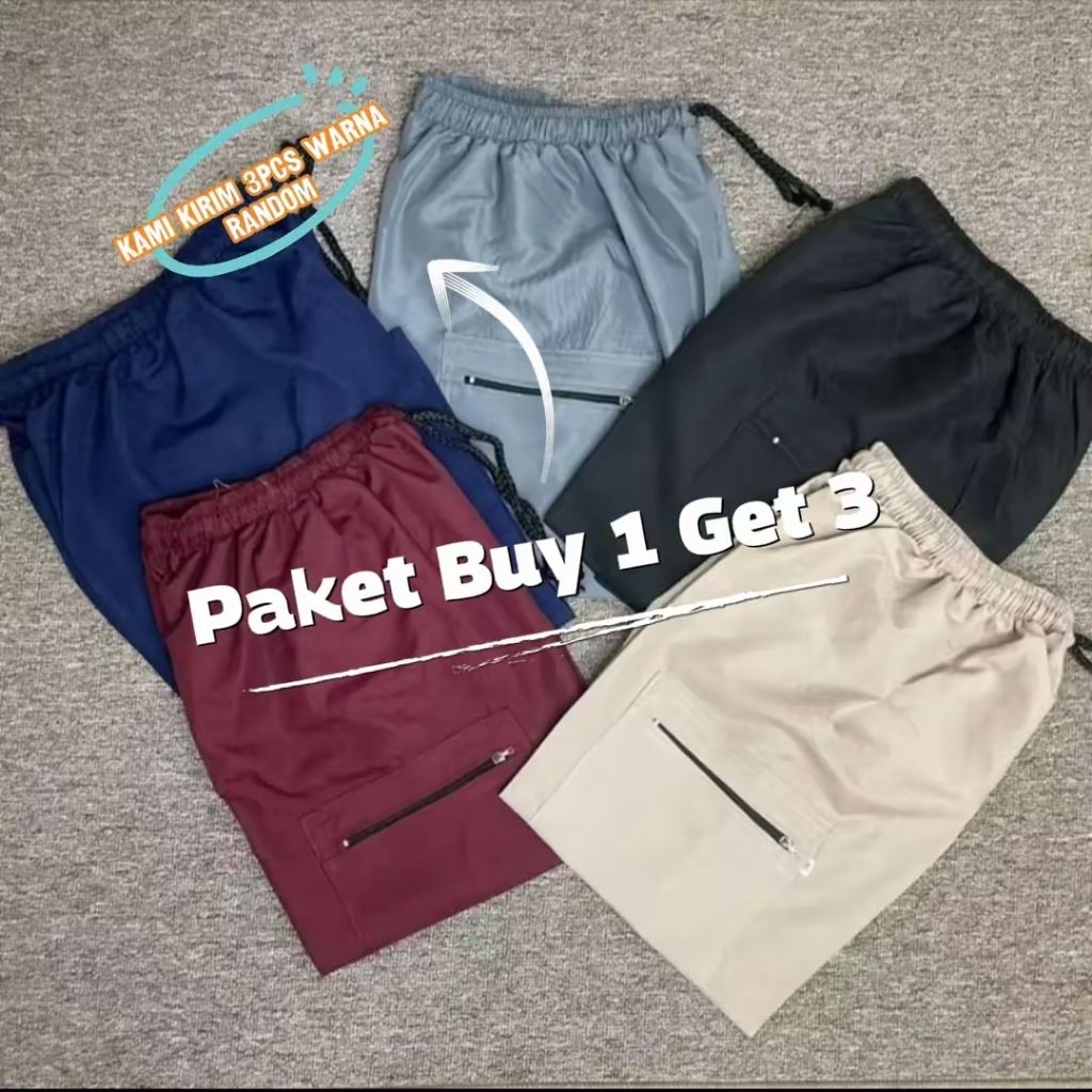 Celana Sirwal Anak Laki-laki Celana Buy 1 Get 3 Komprang Anak 5-13 Tahun