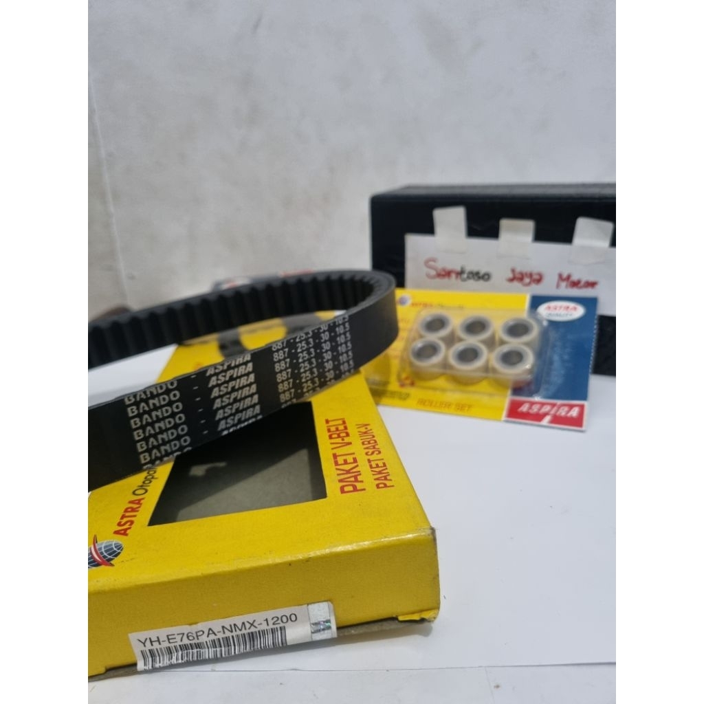 Van Belt V-Belt V Belt Set + Roller NMX Nmax NMax Asli Original Aspira