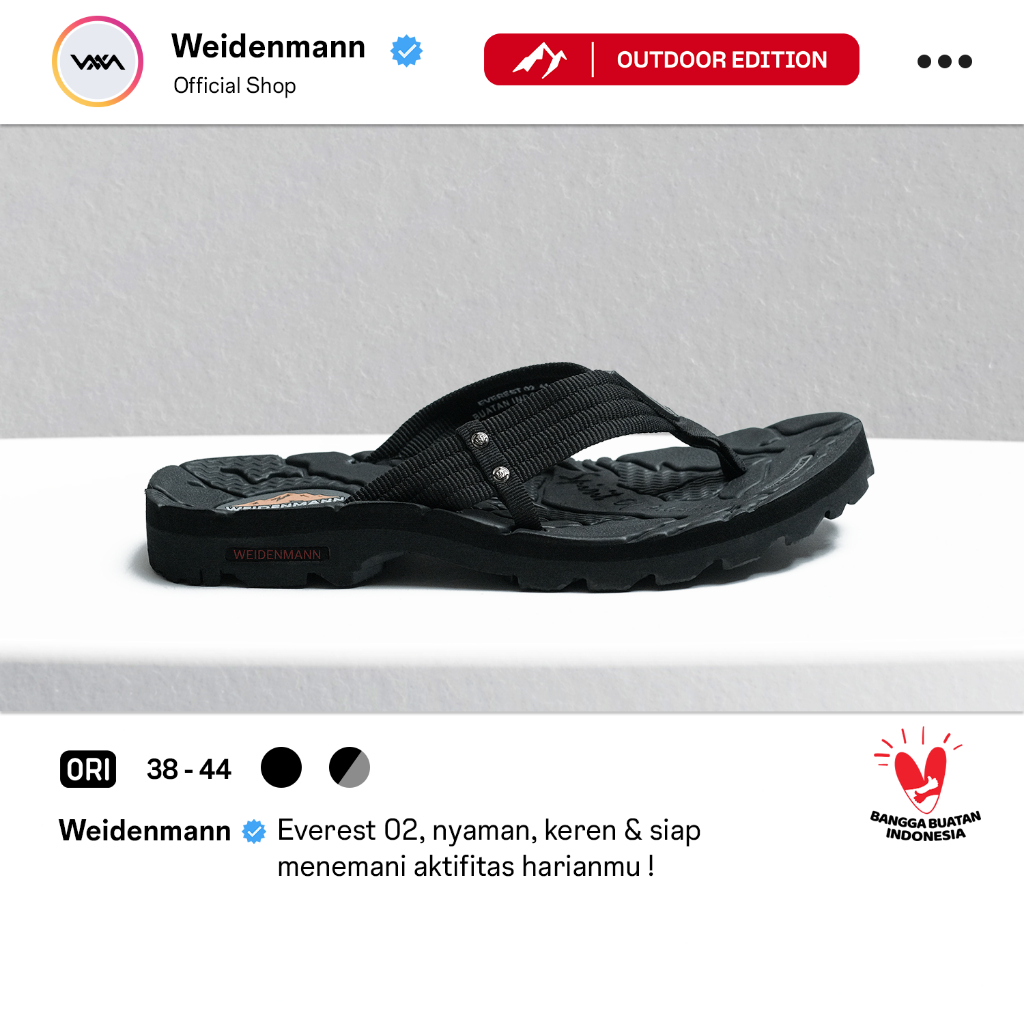Weidenmann Everest 02 Sandal Gunung / Outdoor