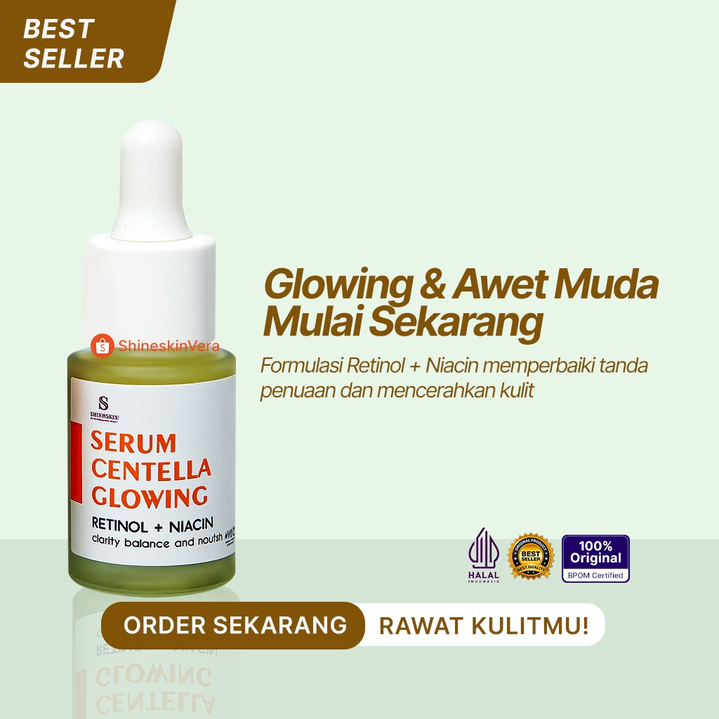 Shineskin Serum Centella Glow