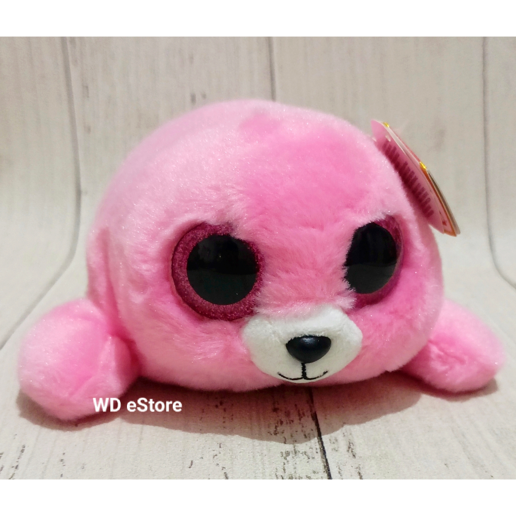 Boneka Anjing Laut/ Seal Warna Pink, Pierre