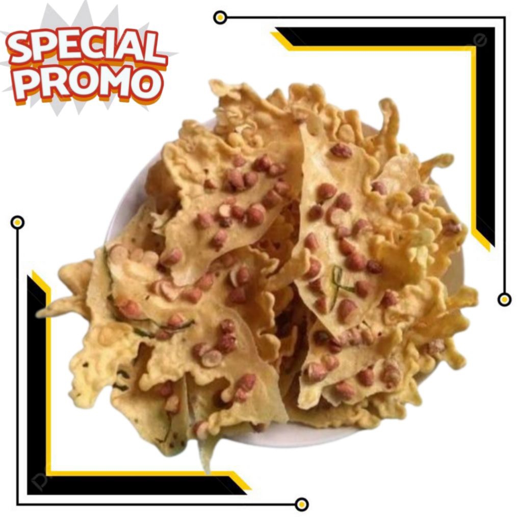

Peyek Kacang Super Renyah Rempeyek Kacang Gurih Dan Renyah Netto 250 Gram