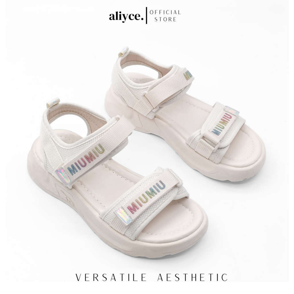 Aliyce - Sepatu Sandal gunung Sendal Wanita Korea Import Premium
