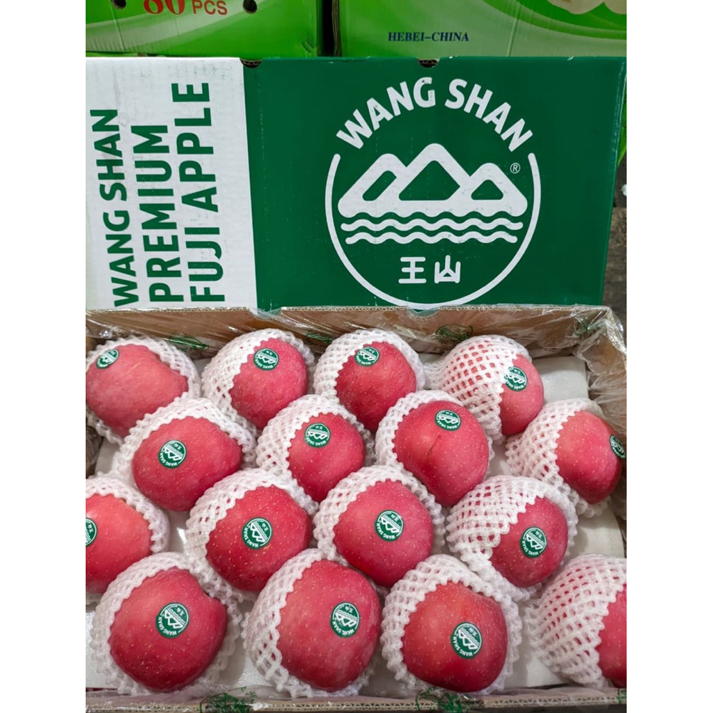 

BUAH APEL 1 DUS WANG SHAN FRESH IMPORT MANIS