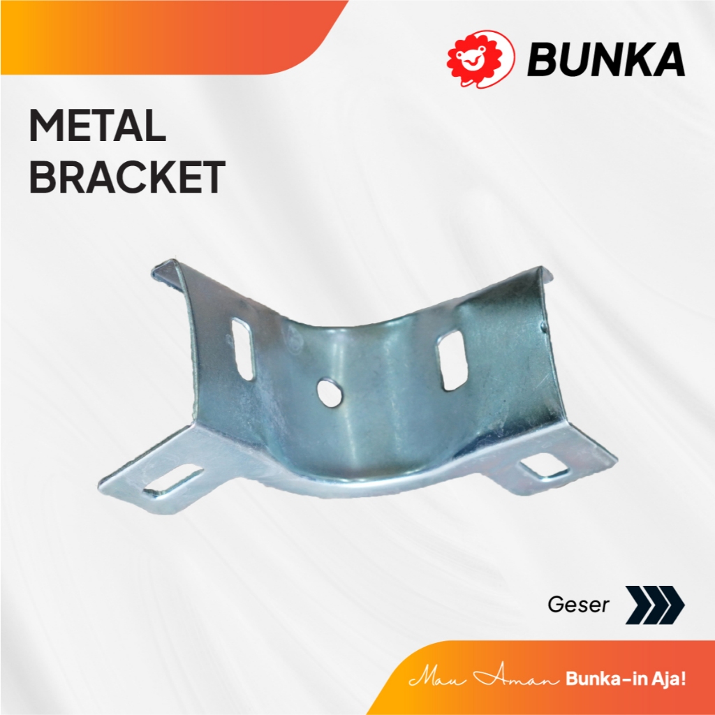 METAL BRACKET ROLLING DOOR BUNKA | PINTU GULUNG PERMETER | BAHAN GALVANIS