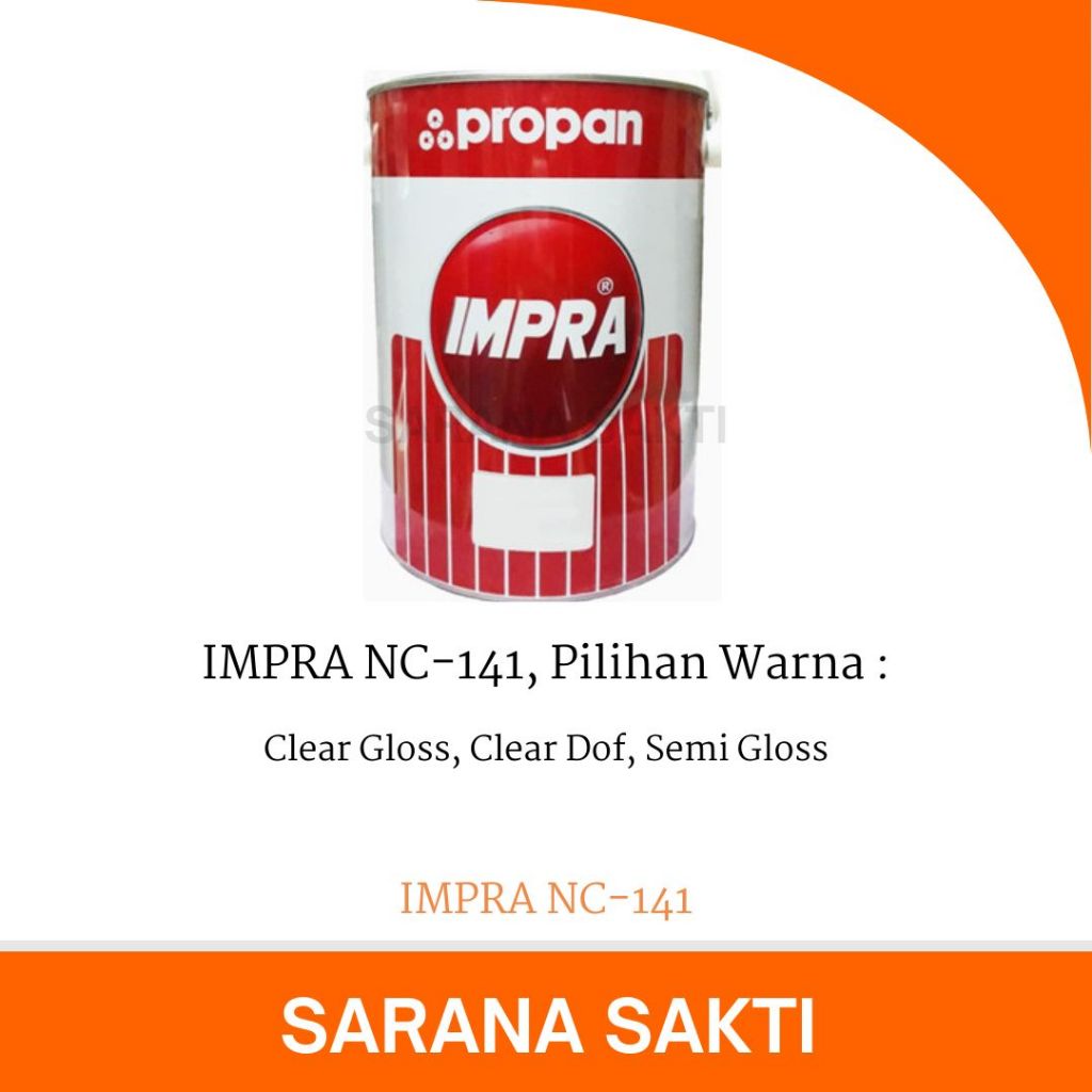 NC 141 ( Stok Lama ) | Propan Impra NC-141 5 Liter