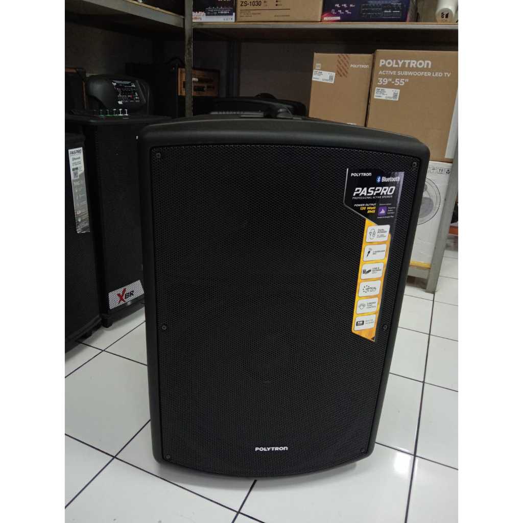 Polytron Speaker Portable PasPro 15F3/ Speaker Portabel Polytron 15 Inch