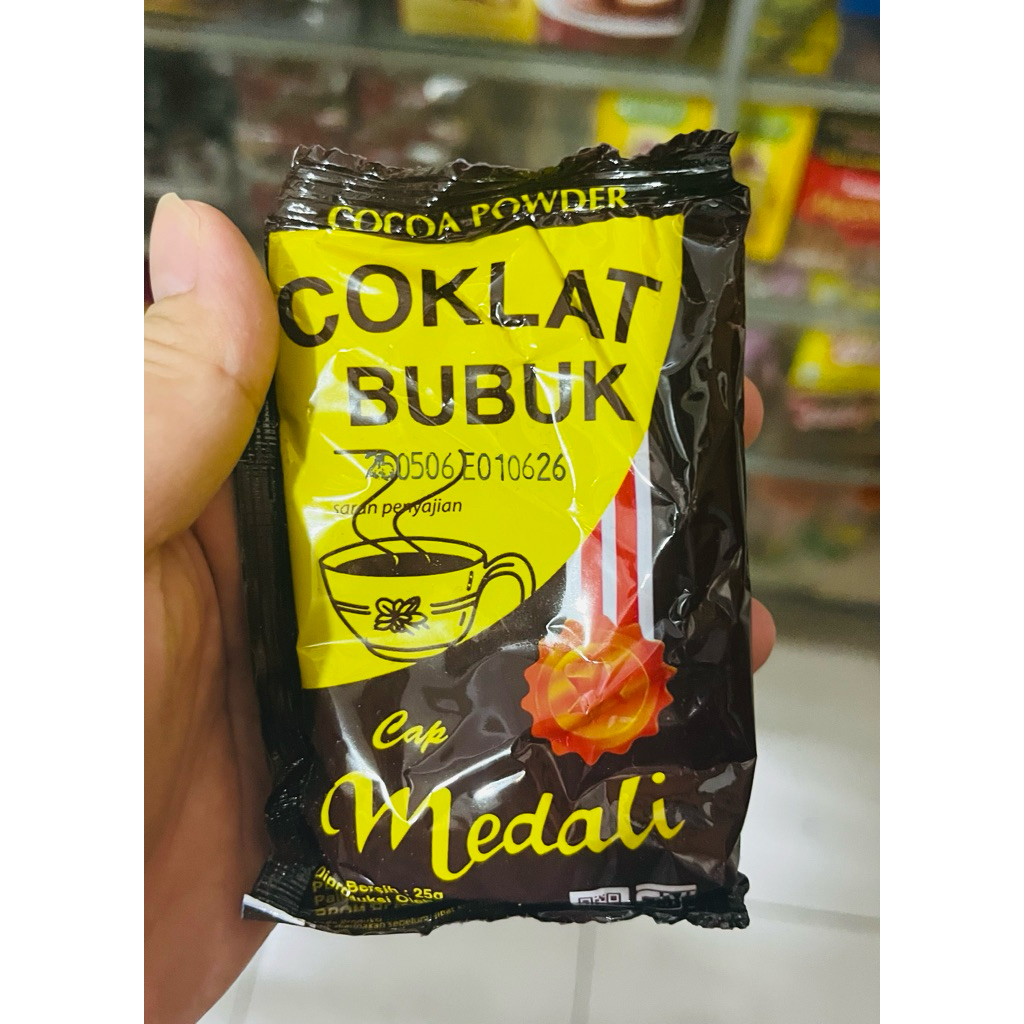 

Coklat Bubuk Cap Medali 25g