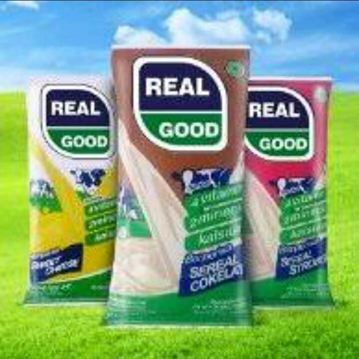 

Susu UHT Real Good DUS 50 ml Susu Bantal Kemasan Praktis - Beli Banyak = Makin Murah!!! - REGULER