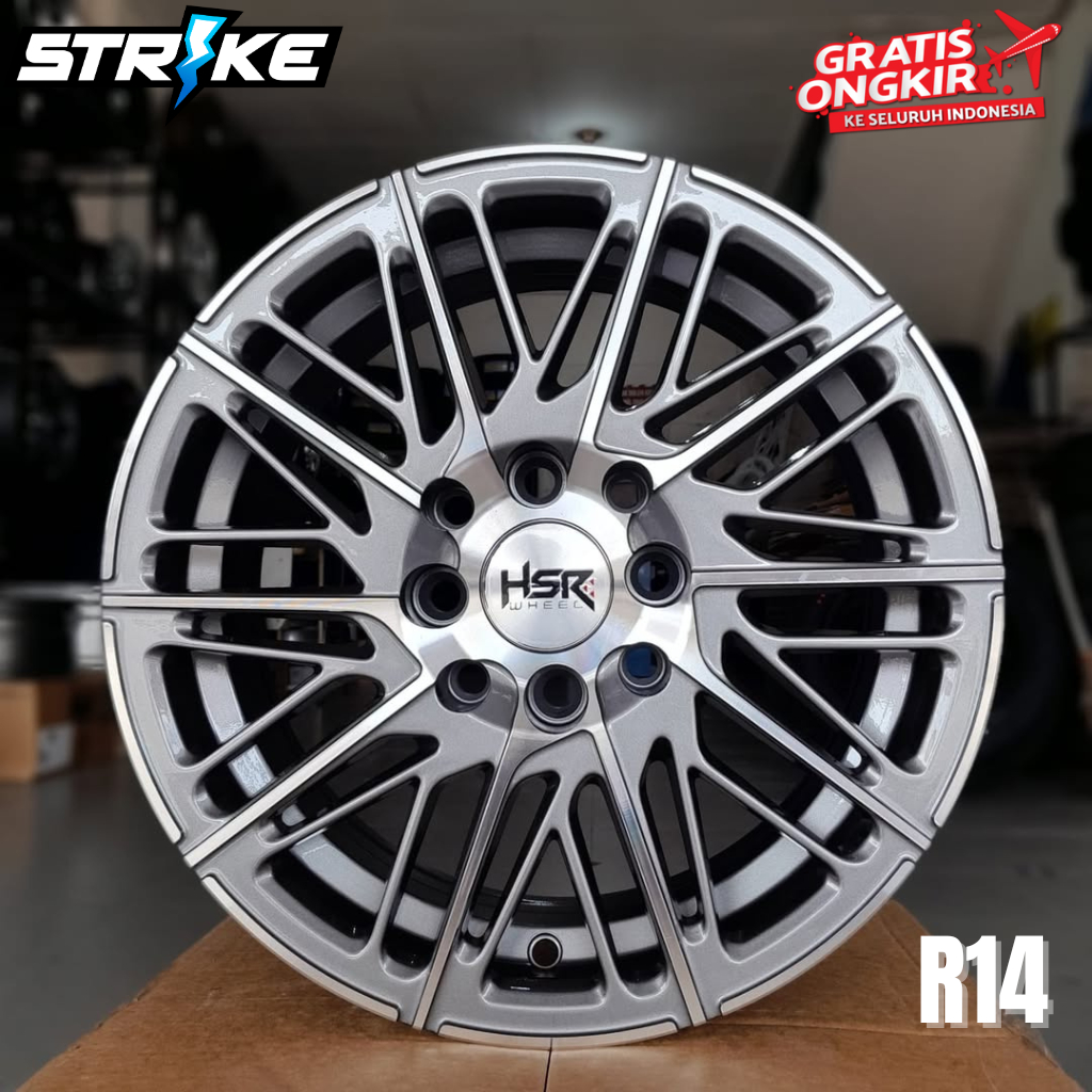 VELG MOBIL MURAH ORI R14 HSR BALIGE RING 14 LEBAR 6 PNP WULING XENIA BRIO AVANZA AGYA AYLA CALYA SIG