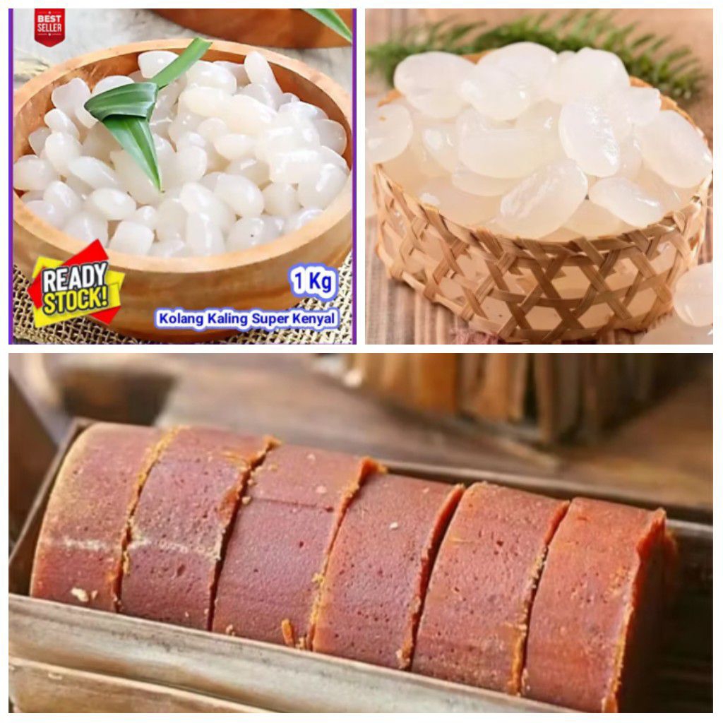 

PROMO MURAH 1KG KOLANG KALING SEGAR DAN 1KG GULA AREN ASLI