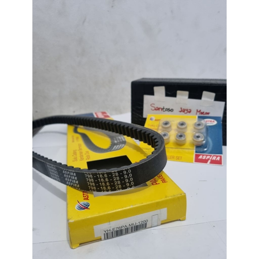 Van Belt V-Belt V Belt MIJ Mio J GT Soul Gt 115 X Ride 115 Asli Original Aspira