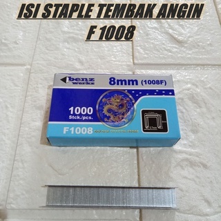 

Isi Staples Steples Tembak R23 1008F / 13/8 Untuk Staples Jok Motor Isi 1000 Pcs