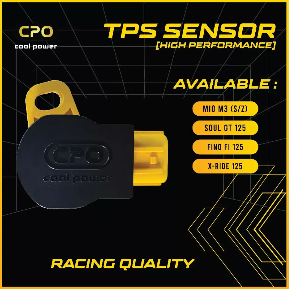CPO Sensor TPS Soul GT 125 Xride X 125 Mio M3 S Z Fino FI 125 Xeon Rc TPS Racing