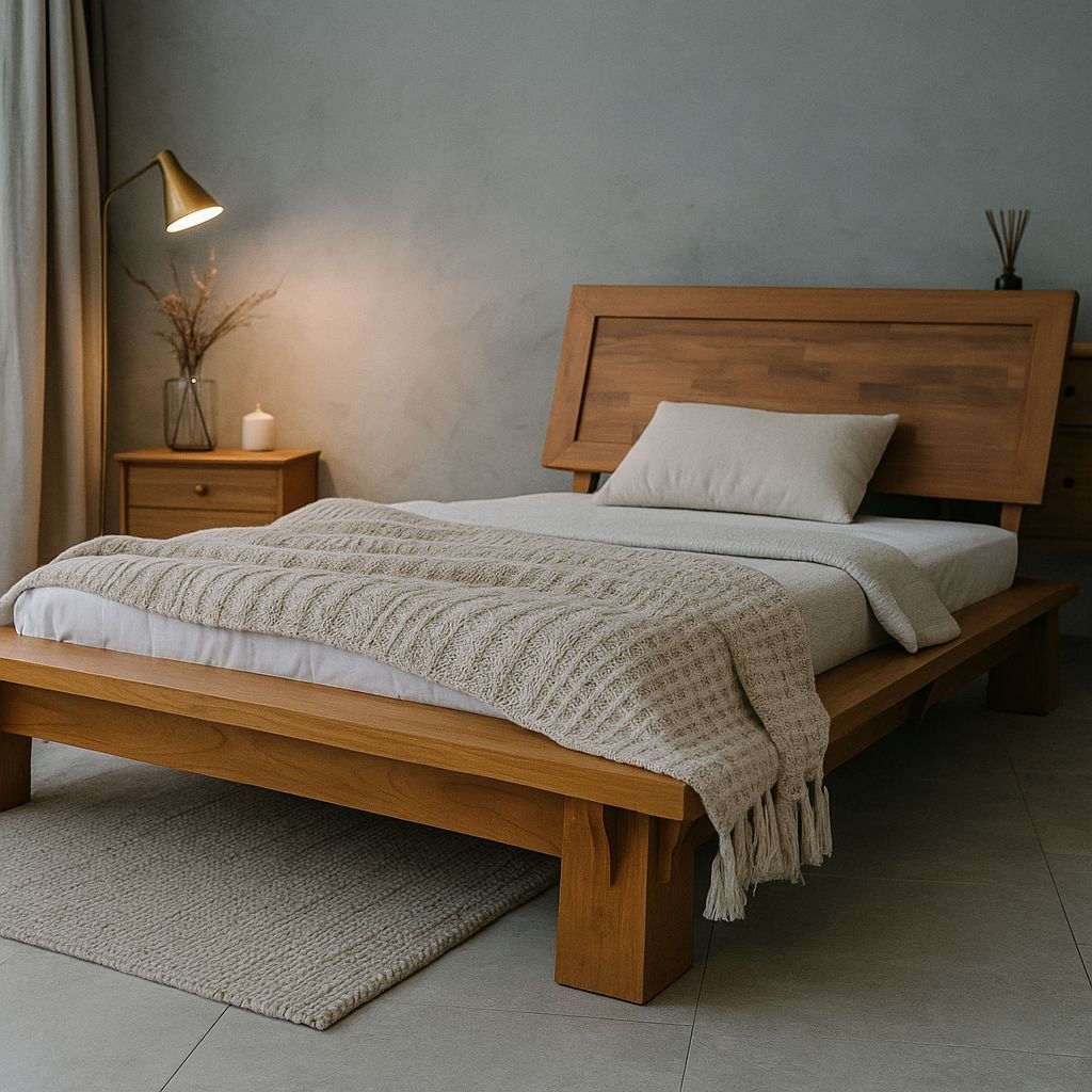 Dipan Kasur Jati / Tempat Tidur kayu Jati / Divan Kasur / Divan Kayu jati / Tempat Tidur Minimalis /