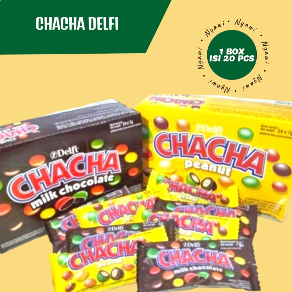 

COKLAT CHACHA DELFI MILK COKELAT DAN PEANUT