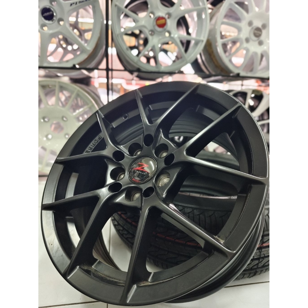 Velg Mobil Ring 15 Zen Racing Black (1 Set 4pcs)