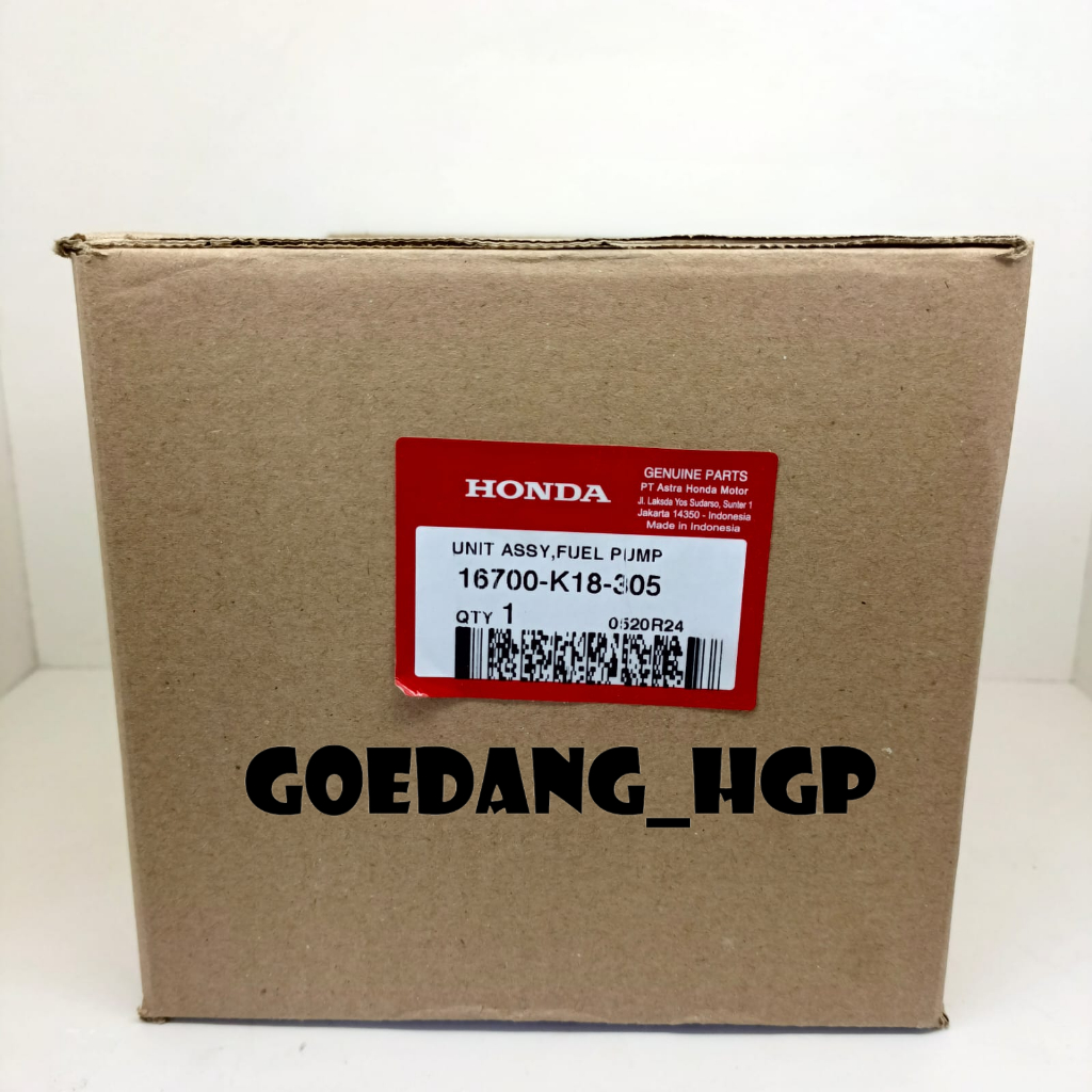 Fuel Pump Pompa Bensin VERZA 150 ORI AHM 16700K18305