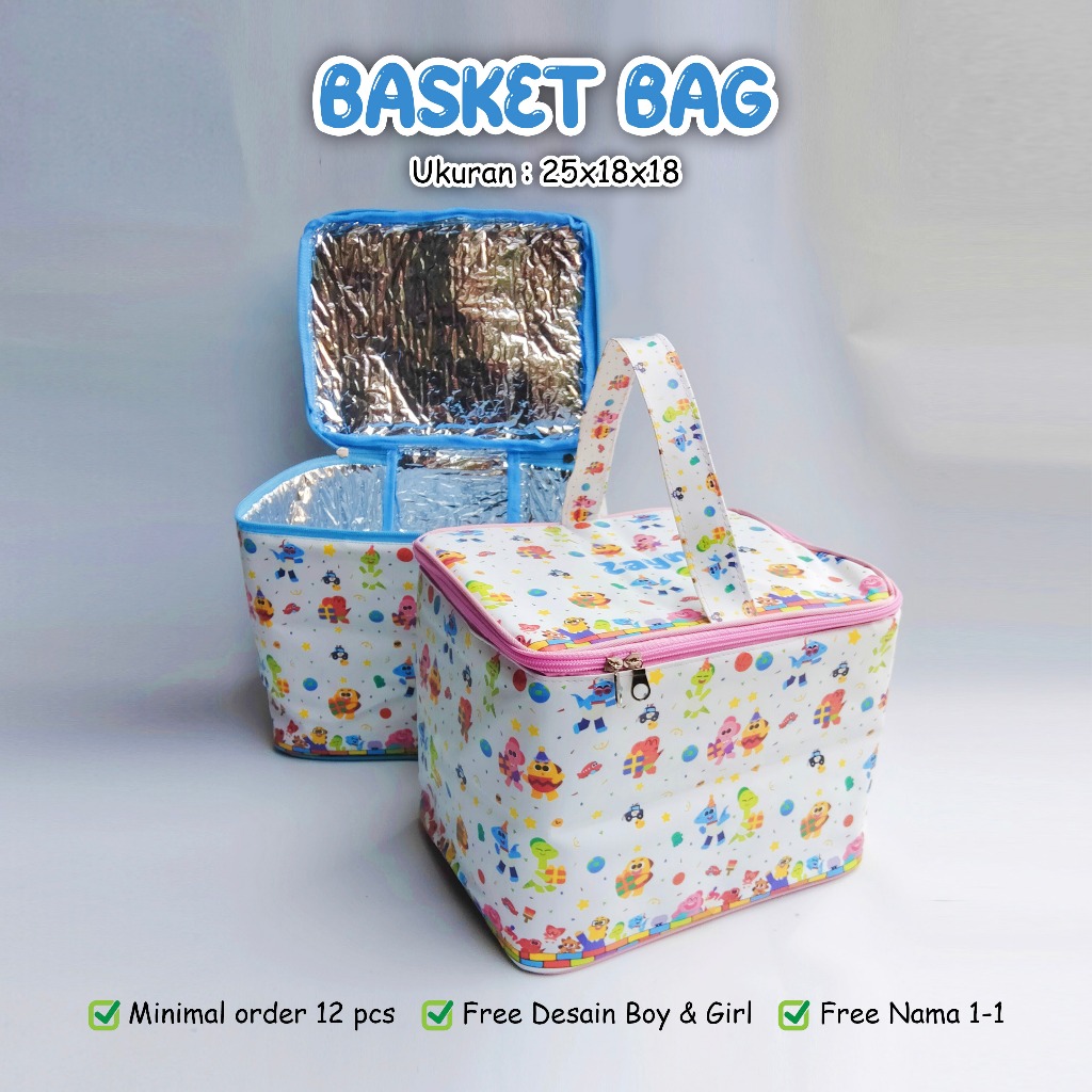 

PREMIUM MODEL BASKET BAG Tas Ultah Murah Di Bawah 40 Ribuan Tema Unicorn Bisa Custom Tema Cewek Cowok, Foto, Nama
