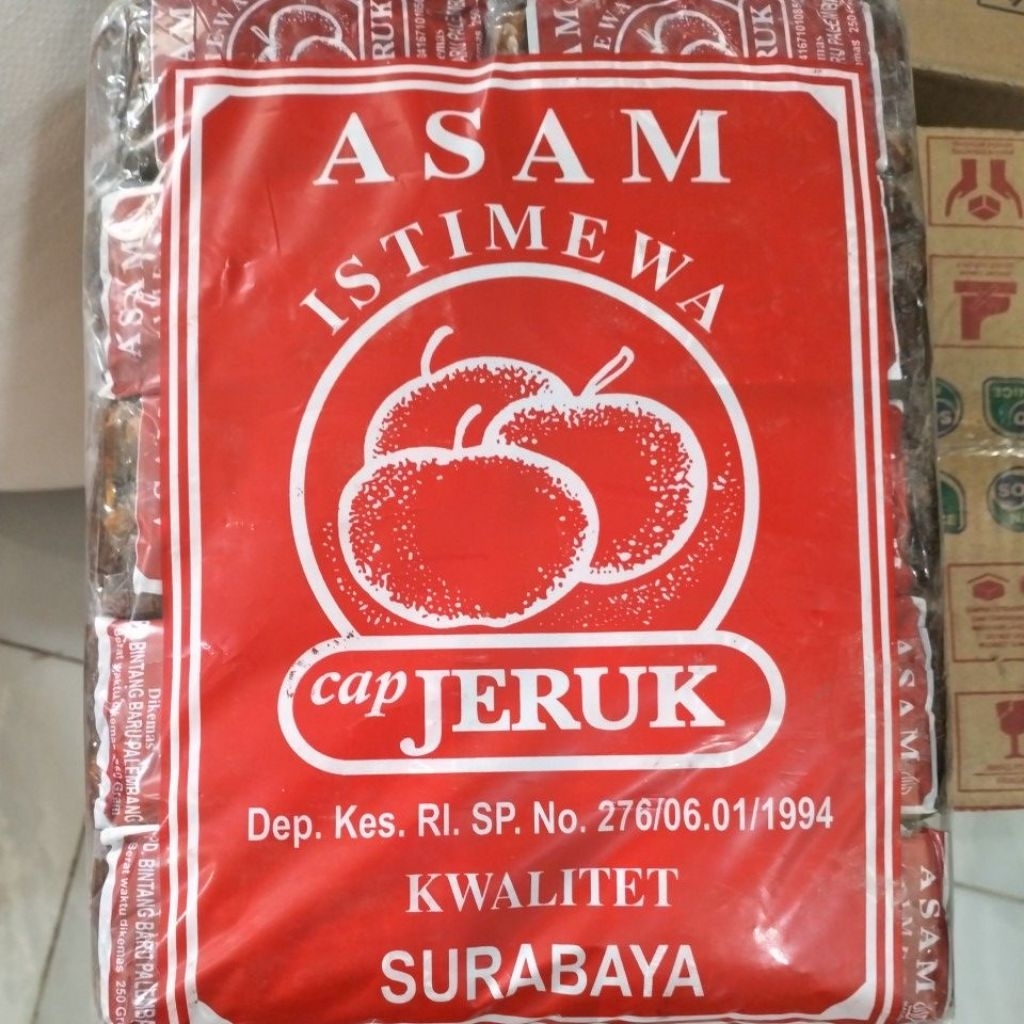 

ASAM JAWA ISTIMEWA Super No 1 CAP JERUK 250gr