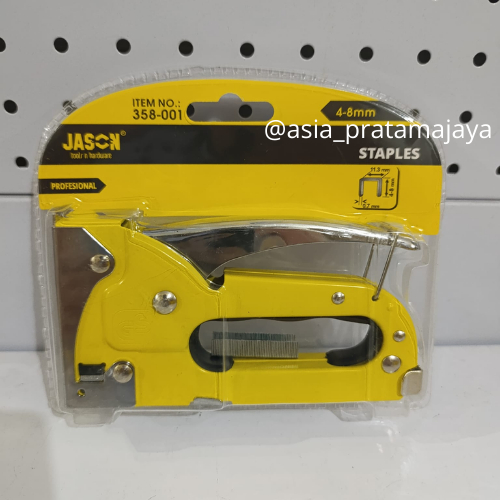 

JASON Staples Tembak 4mm - 8mm | Stapler Gun Tacker Powerfull