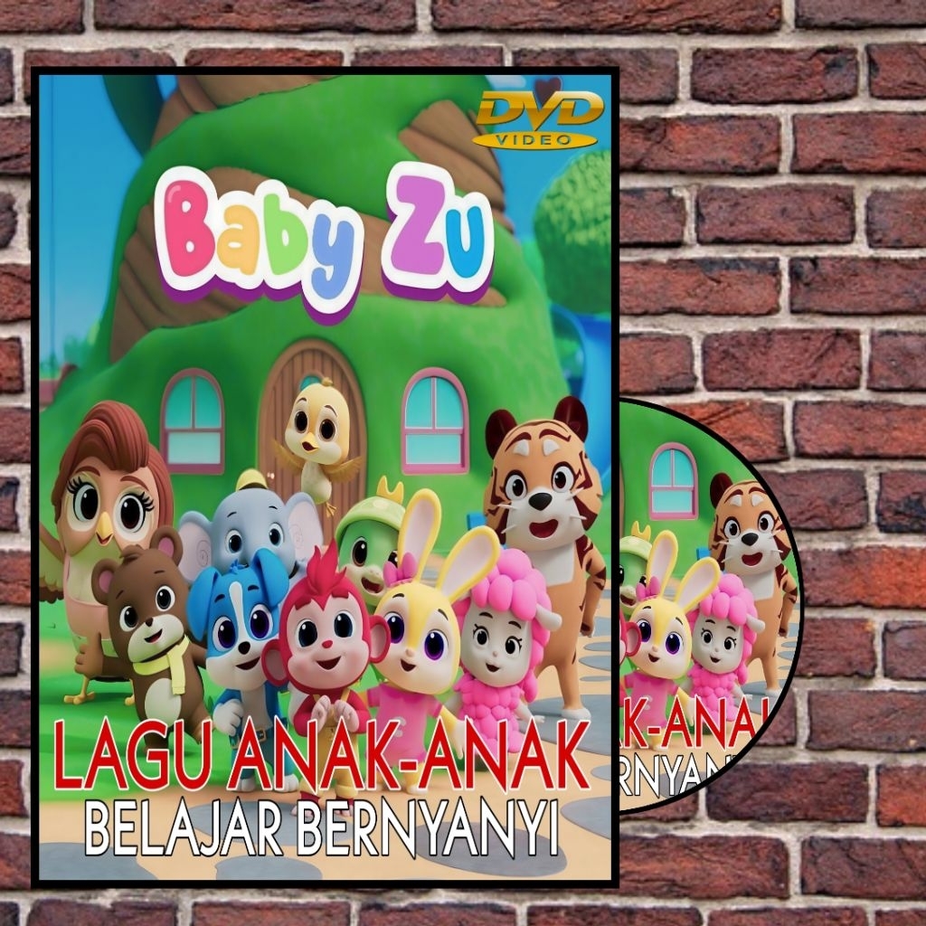 KASET DVD LAGU EDUKASI ANAK-ANAK - BELAJAR BERNYANYI - KASET DVD LAGU ANAK BABY ZU TERBARU - DVD MUS