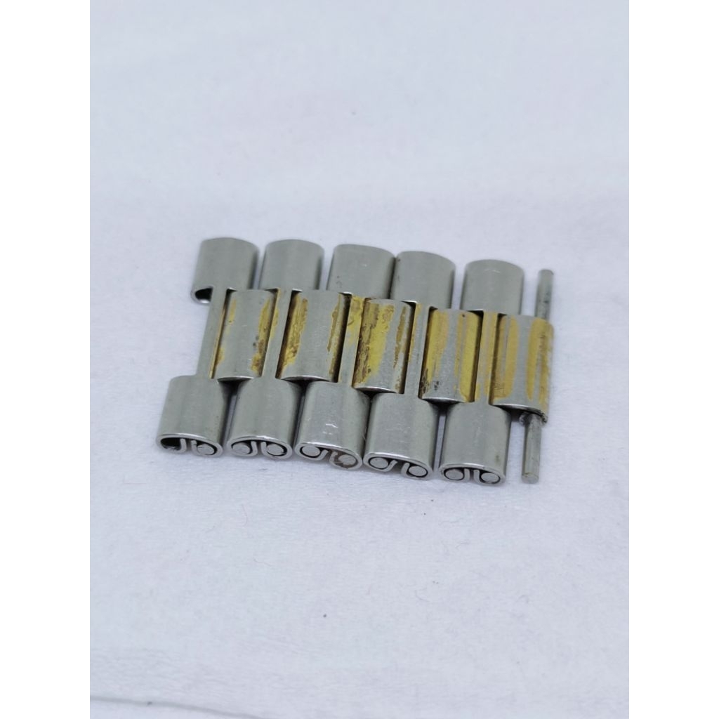 Sambungan rantai jam tangan antik original west and watch extra link bracelet stainless part arloji 