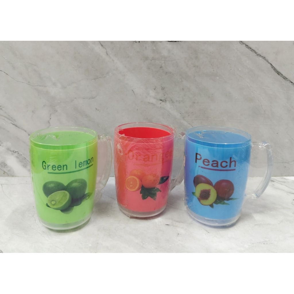 GELAS AKRILIK HOMMY / GELAS JUS / GELAS TEH / GELAS ANAK - HOMMY