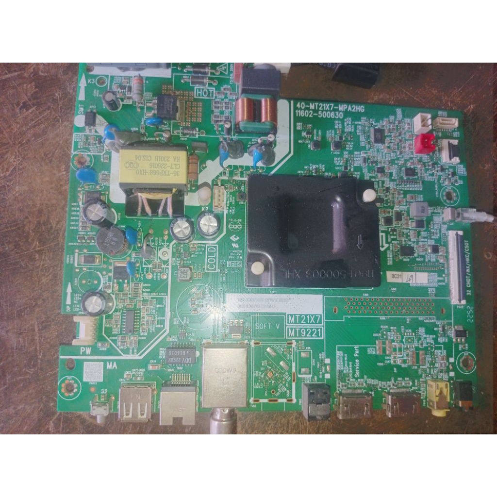 mesin tv tcl 32 inch android tipe 32A3