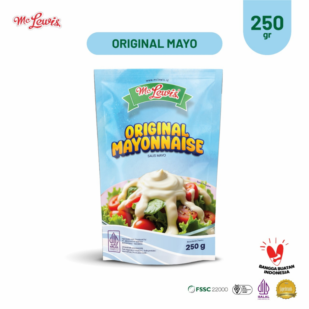 

MC LEWIS Mayonais Original 250gr/ Mayo Ori 250gr