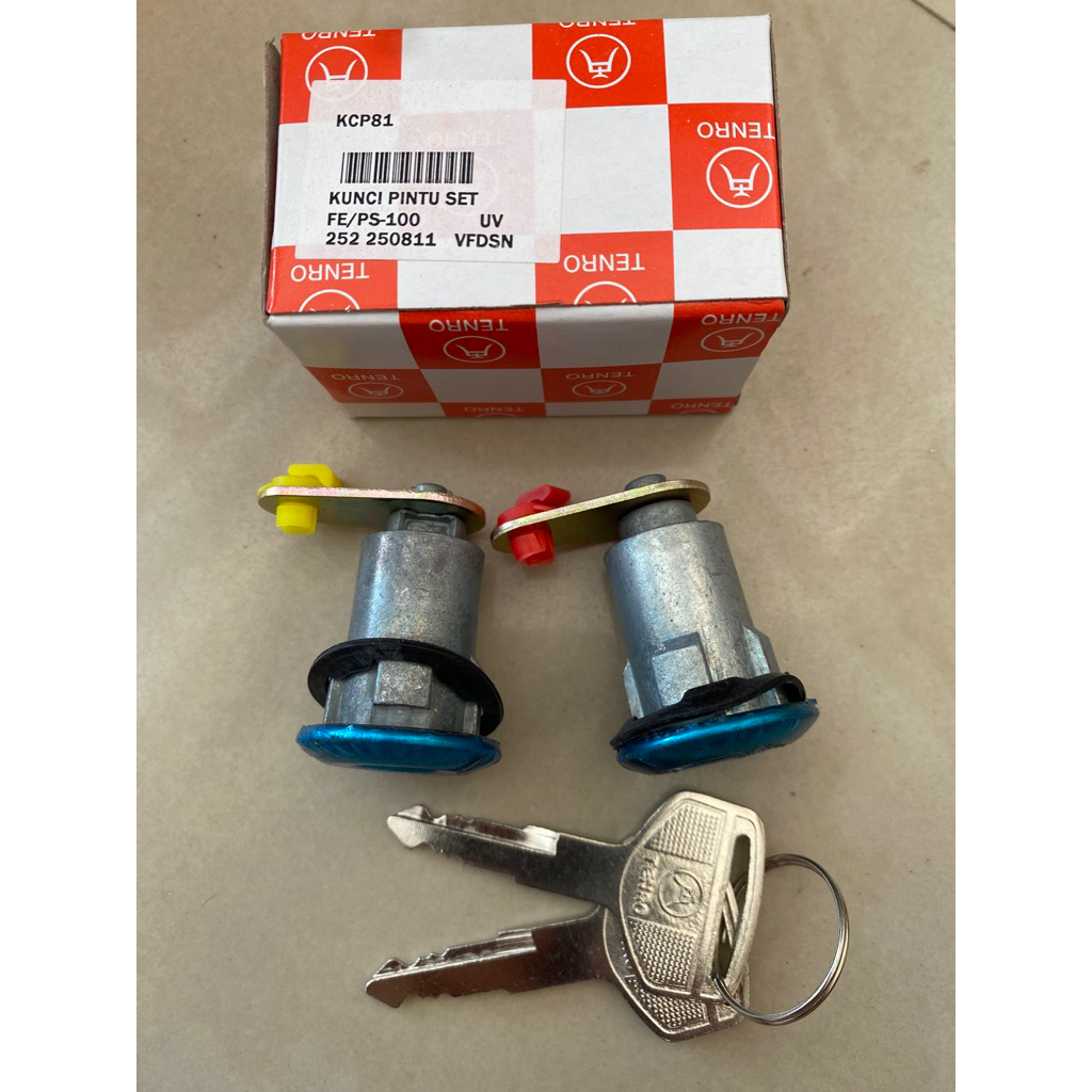 Tenro/Yuzaka Kunci Pintu Mobil Door Lock Key Set PS100/FE111, FE71