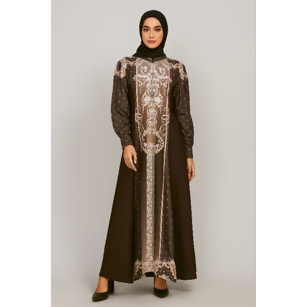 OutfitbyMeta Yumna dress sultan twill premium Gamis pesta kondangan gamis sultan busui
