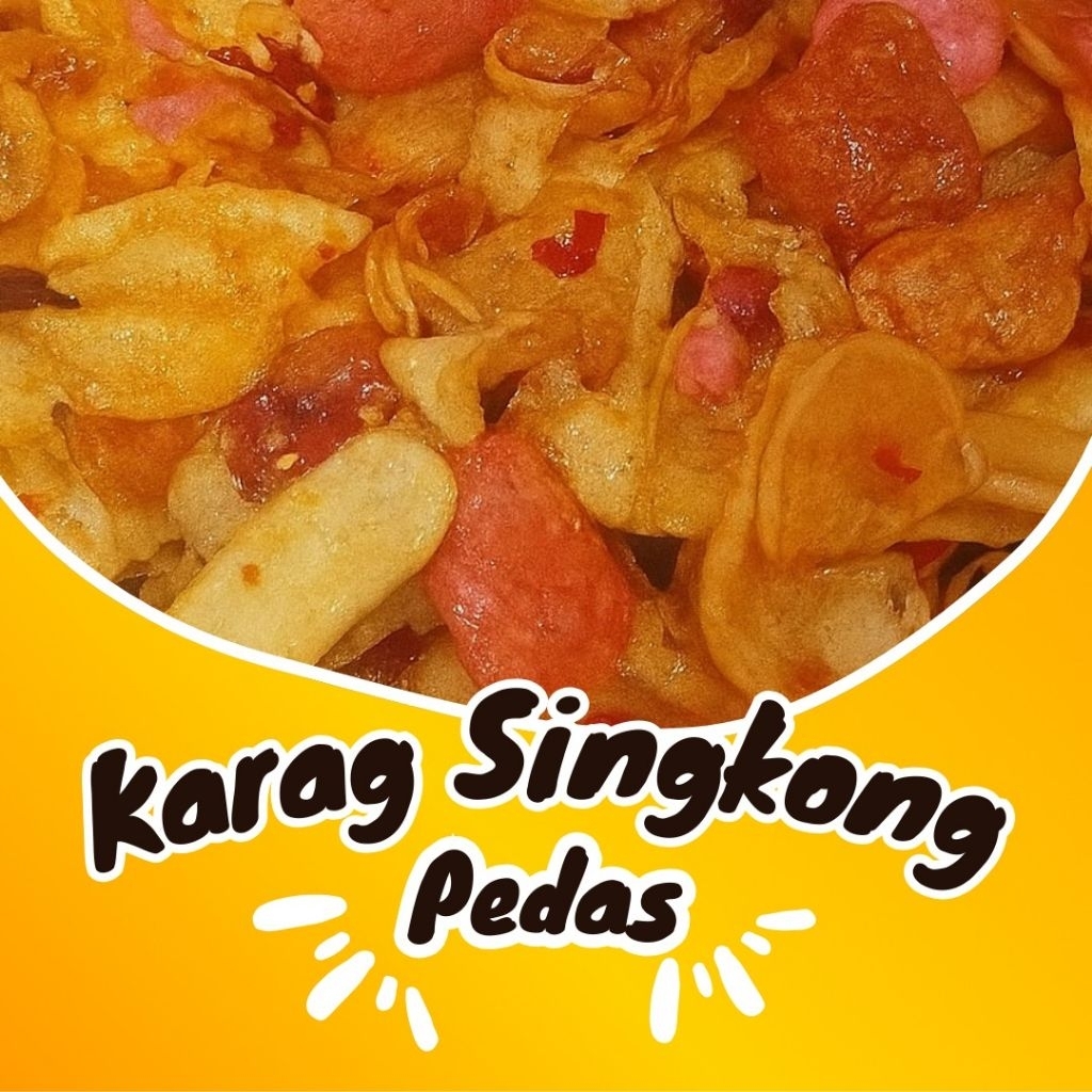 

Kerupuk Singkong / KARAG Pedas Tanpa Bahan Pengawet