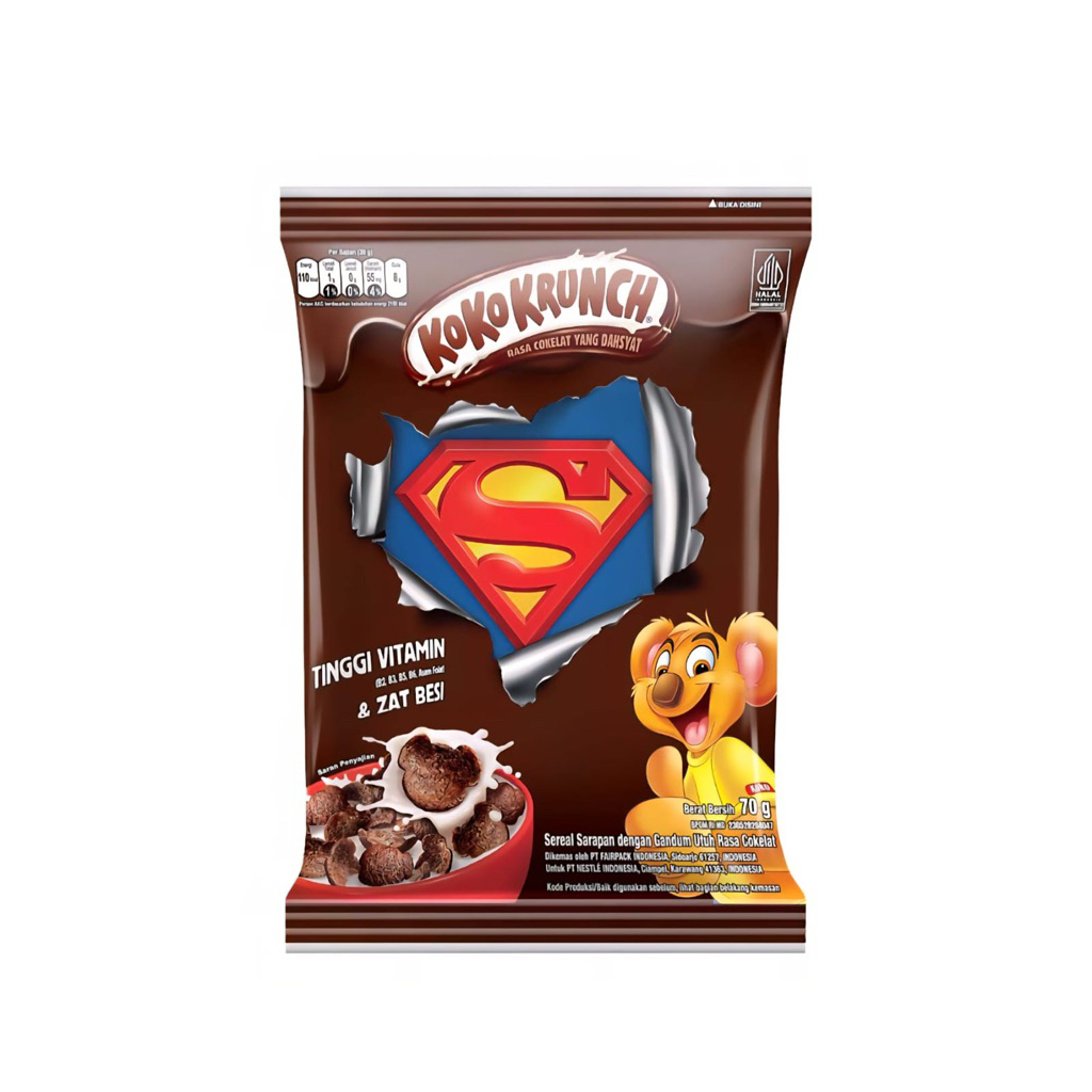 

Koko Krunch Sereal Coklat 70gr