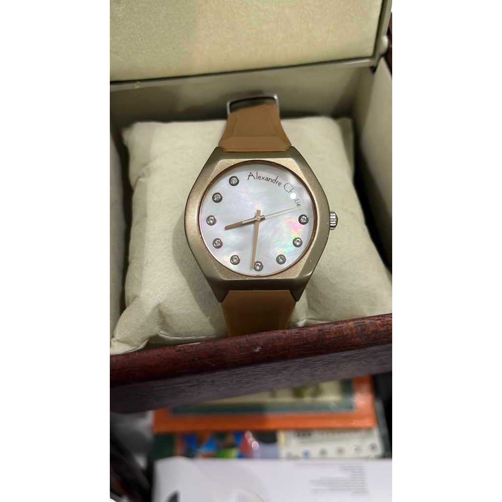 preloved jam AC coklat