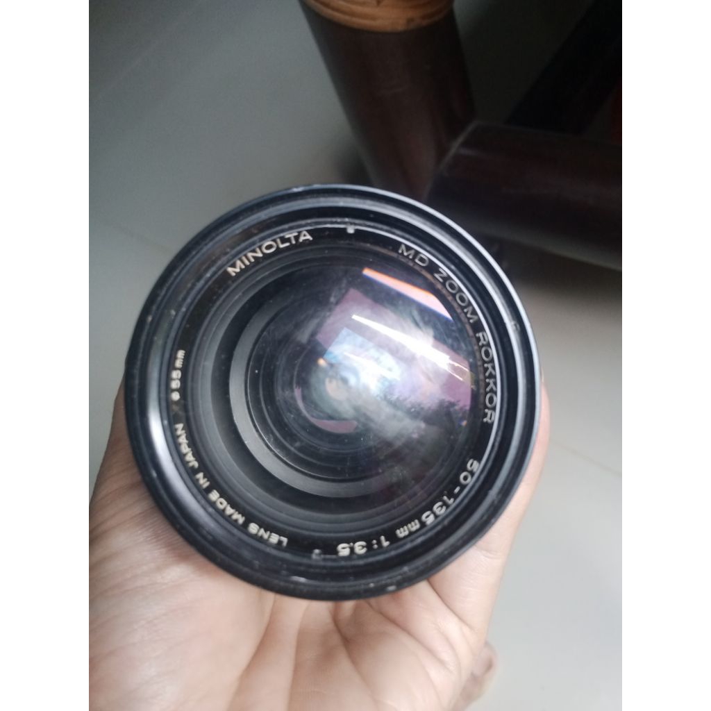 Lensa Minolta MD ZOOM ROKKOR 50-135mm