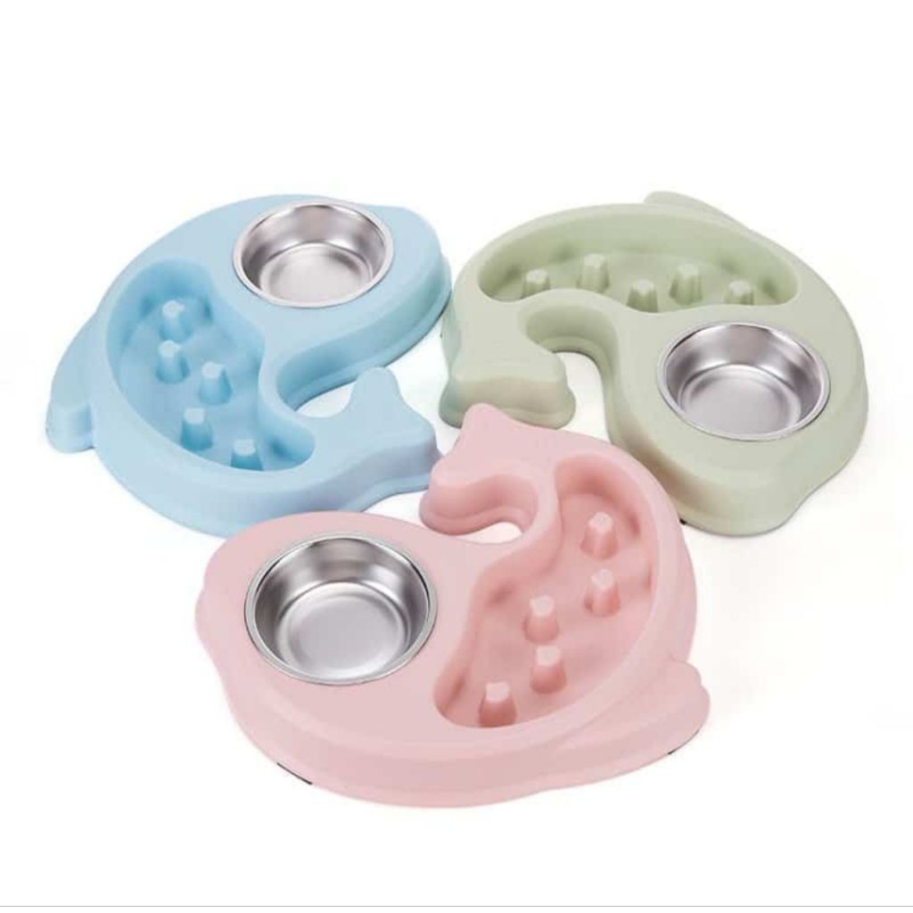 Tempat Makan Anjing dan Kucing type Dolphin B0-0120