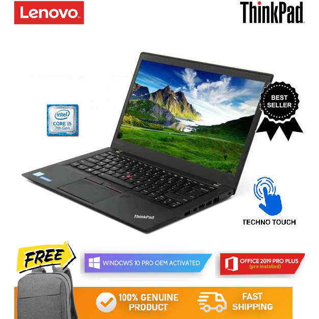 Laptop Touchsreen Lenovo Thinkpad T470S i5 GEN 7 RAM 12GB/512SSD FULLSET