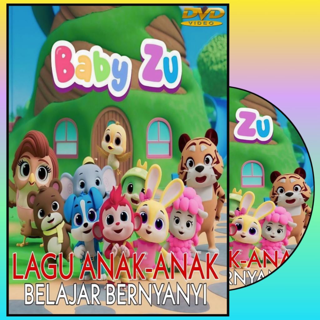 KASET DVD BABYZU BELAJAR BERNYANYI - DVD KIDS SONGS - DVD KARTUNN BELAJAR BERNYANYI ANAK ANAK