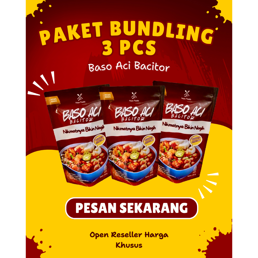 

Baso Aci Bacitor Pedasnya Nyentorrr